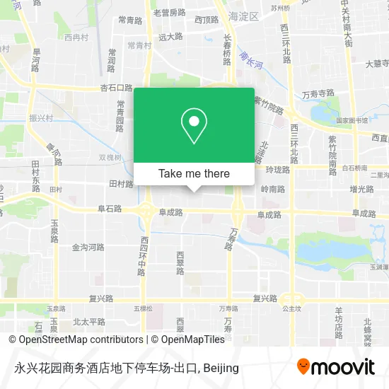 永兴花园商务酒店地下停车场-出口 map