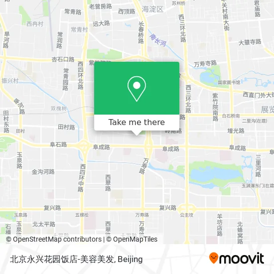 北京永兴花园饭店-美容美发 map