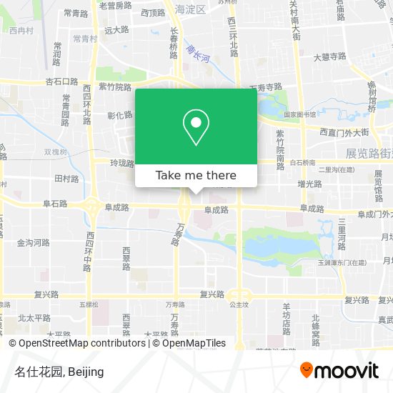 名仕花园 map