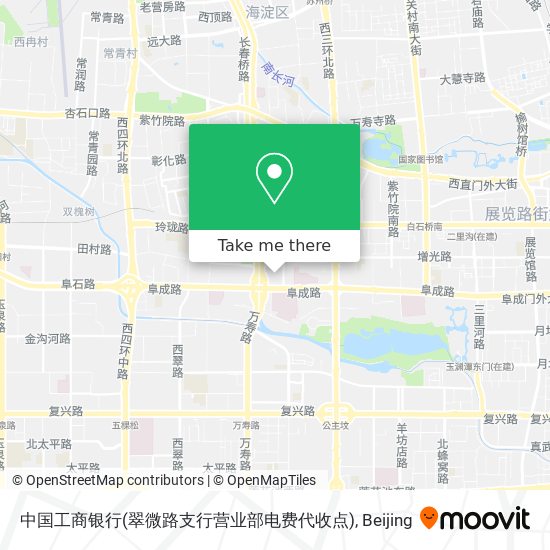 中国工商银行(翠微路支行营业部电费代收点) map