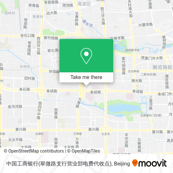 中国工商银行(翠微路支行营业部电费代收点) map