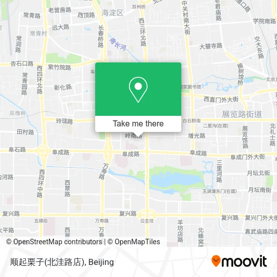 顺起栗子(北洼路店) map