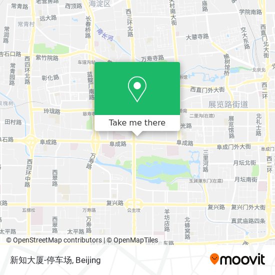 新知大厦-停车场 map