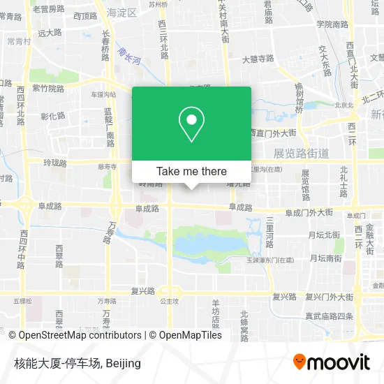核能大厦-停车场 map