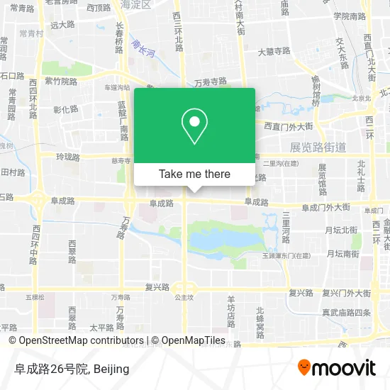 阜成路26号院 map