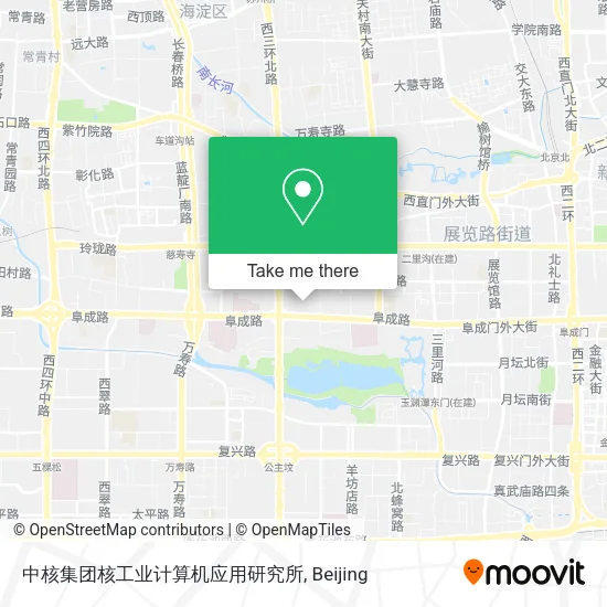 中核集团核工业计算机应用研究所 map
