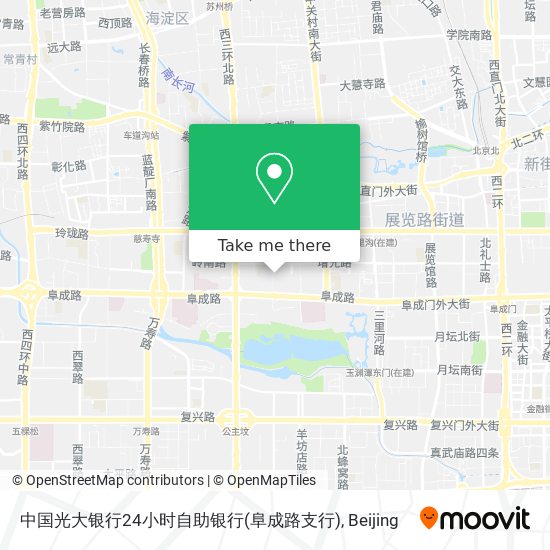 中国光大银行24小时自助银行(阜成路支行) map