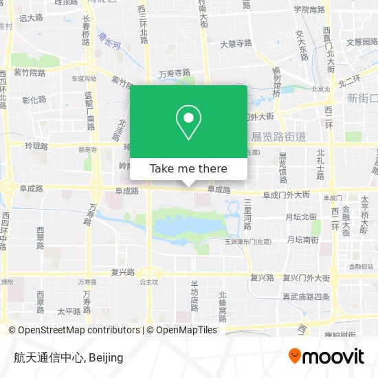航天通信中心 map