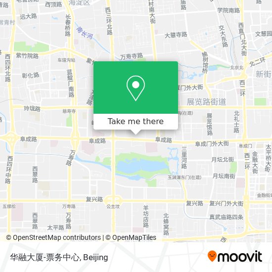 华融大厦-票务中心 map