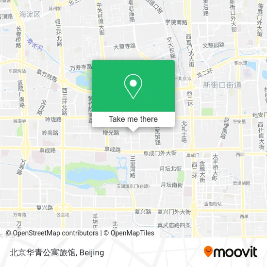 北京华青公寓旅馆 map