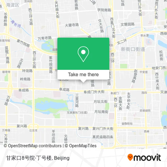 甘家口8号院-丁号楼 map