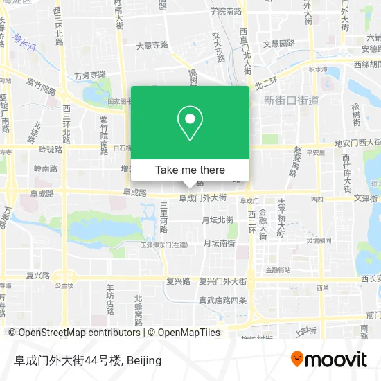 阜成门外大街44号楼 map