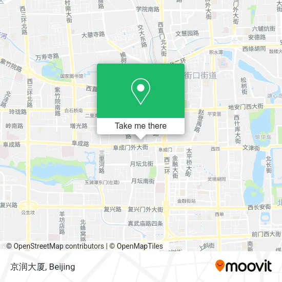 京润大厦 map