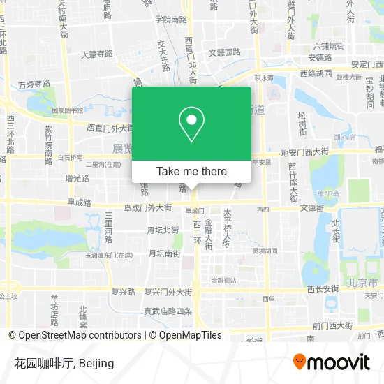 花园咖啡厅 map