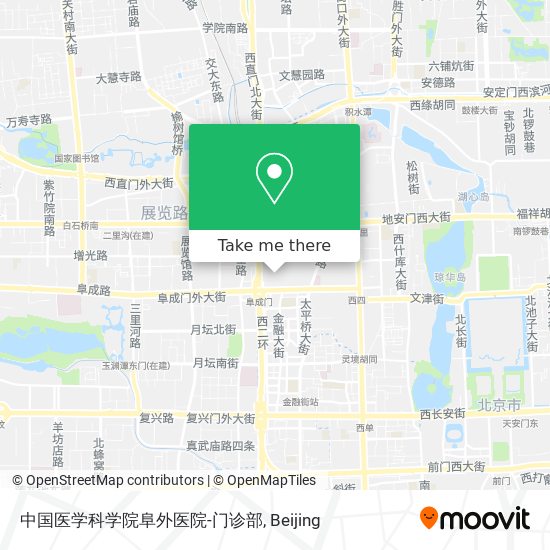 中国医学科学院阜外医院-门诊部 map