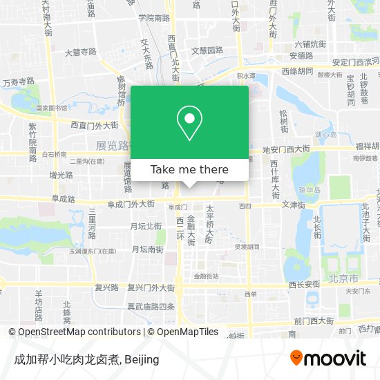 成加帮小吃肉龙卤煮 map