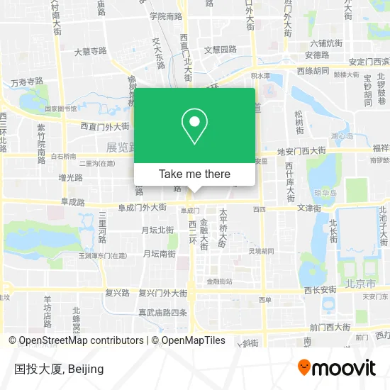国投大厦 map