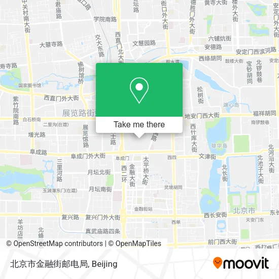 北京市金融街邮电局 map