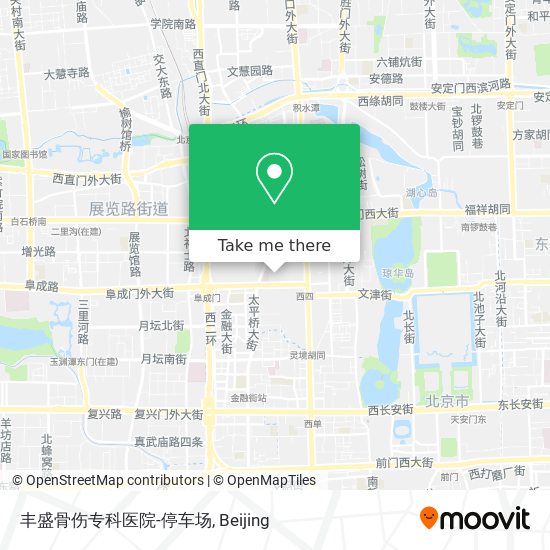 丰盛骨伤专科医院-停车场 map