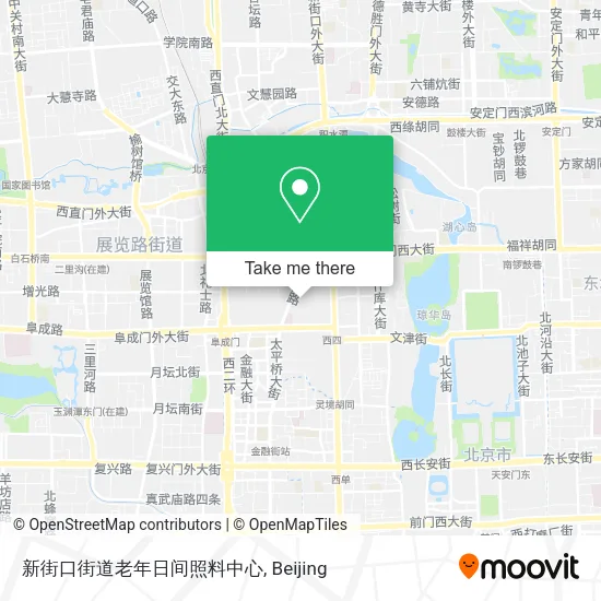 新街口街道老年日间照料中心 map