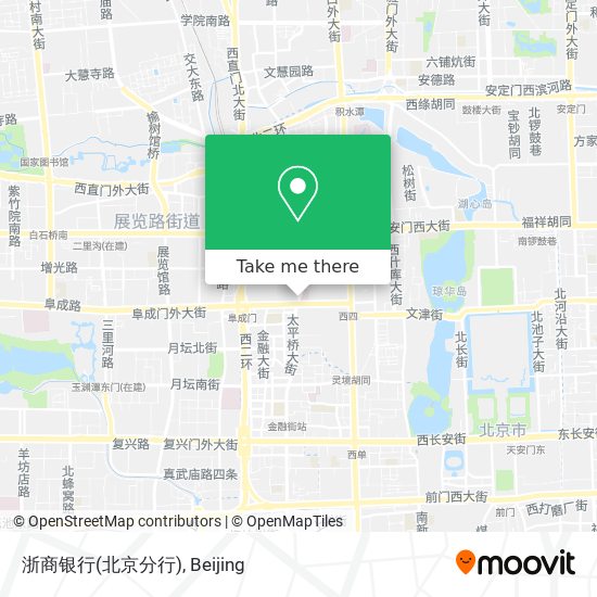 浙商银行(北京分行) map