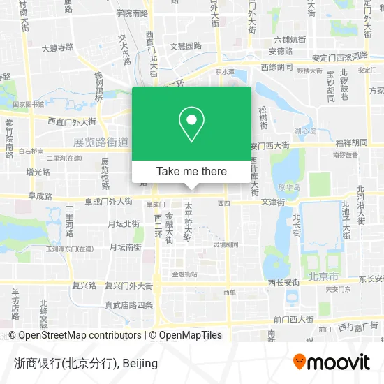 浙商银行(北京分行) map