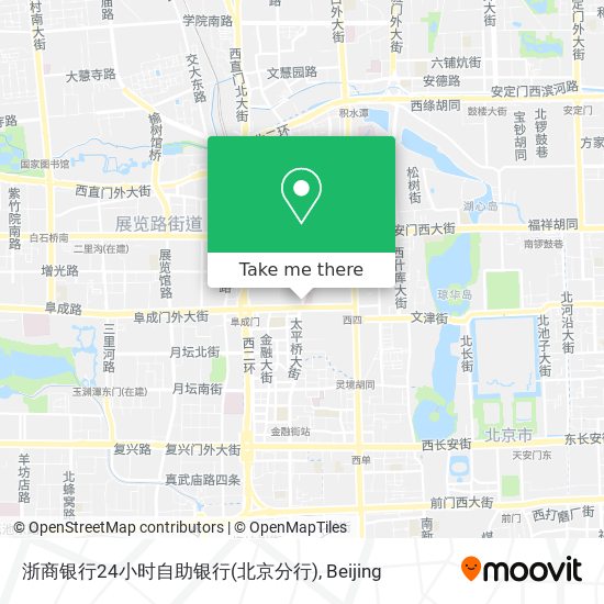 浙商银行24小时自助银行(北京分行) map