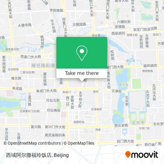 西域阿尔撒福玲饭店 map