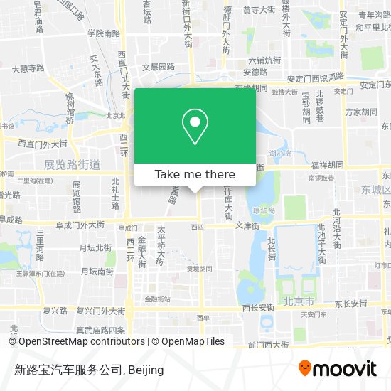 新路宝汽车服务公司 map