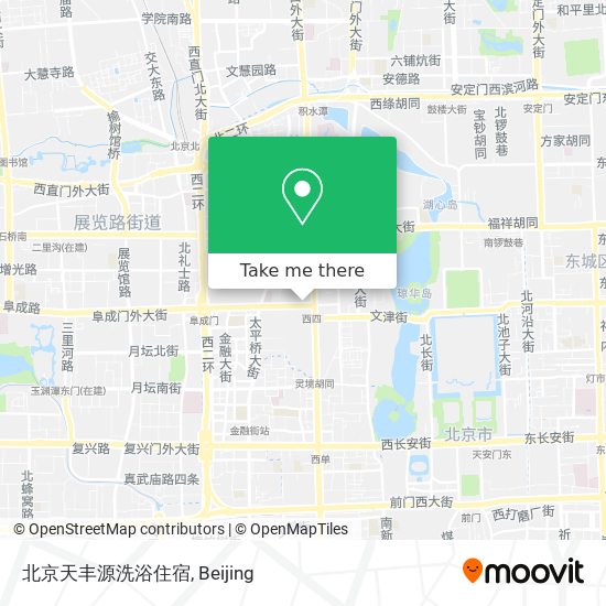 北京天丰源洗浴住宿 map