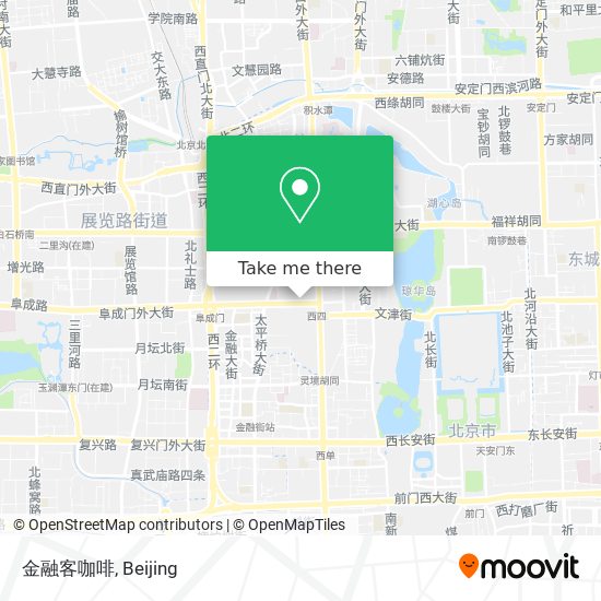 金融客咖啡 map