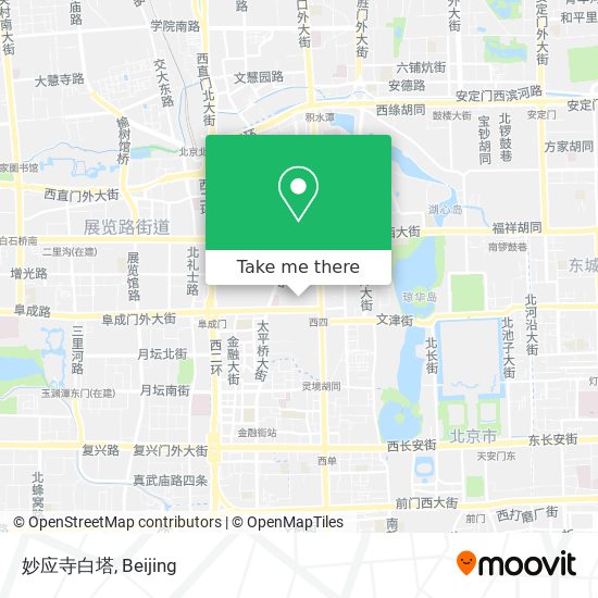 妙应寺白塔 map