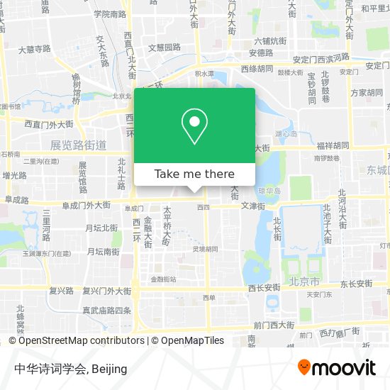 中华诗词学会 map