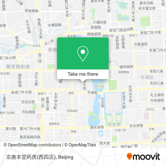 京惠丰堂药房(西四店) map