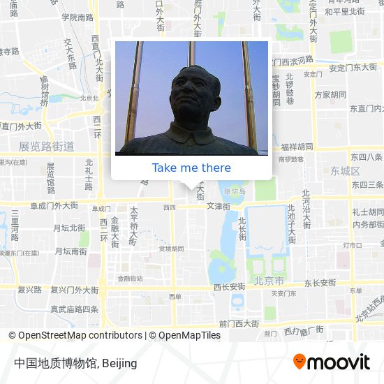 中国地质博物馆 map
