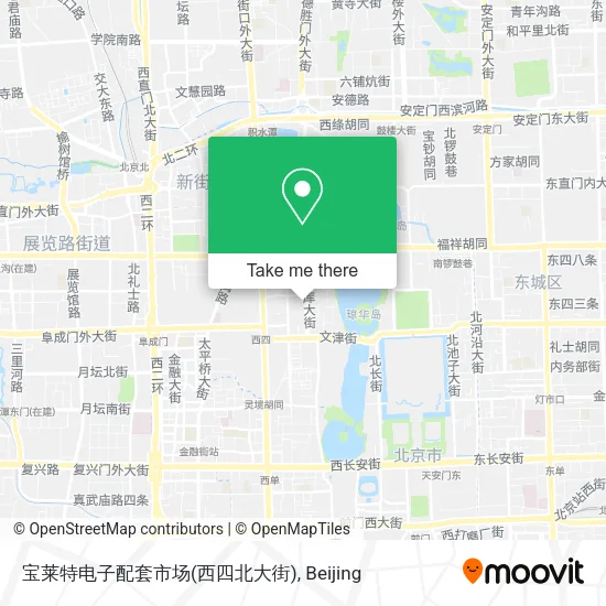宝莱特电子配套市场(西四北大街) map