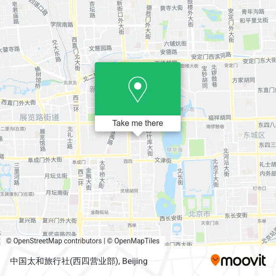 中国太和旅行社(西四营业部) map