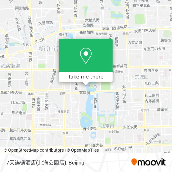 7天连锁酒店(北海公园店) map