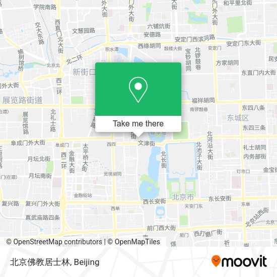 北京佛教居士林 map