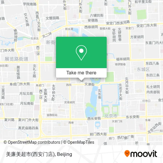 美廉美超市(西安门店) map