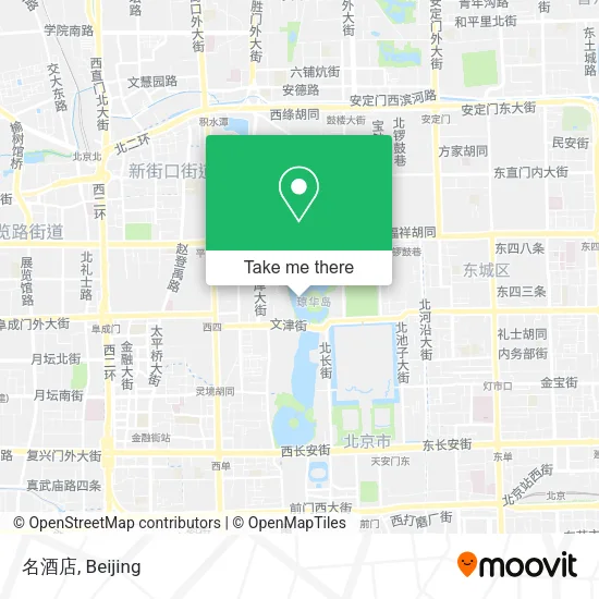 名酒店 map