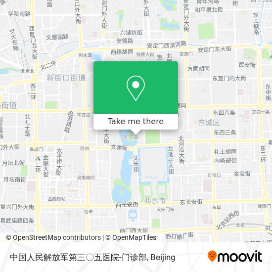中国人民解放军第三〇五医院-门诊部 map