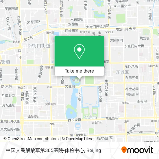 中国人民解放军第305医院-体检中心 map