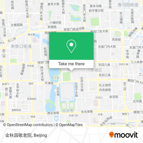 金秋园敬老院 map