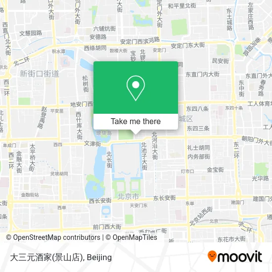 大三元酒家(景山店) map