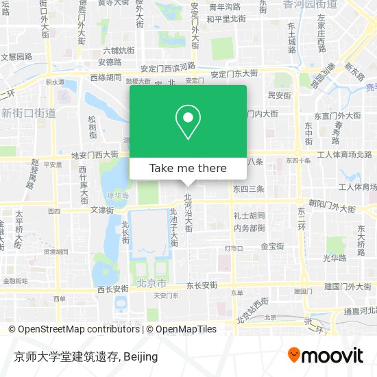 京师大学堂建筑遗存 map