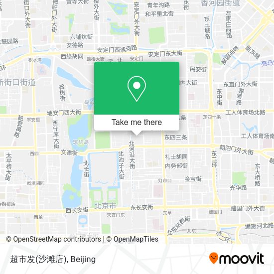 超市发(沙滩店) map