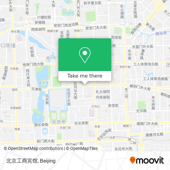 北京工商宾馆 map
