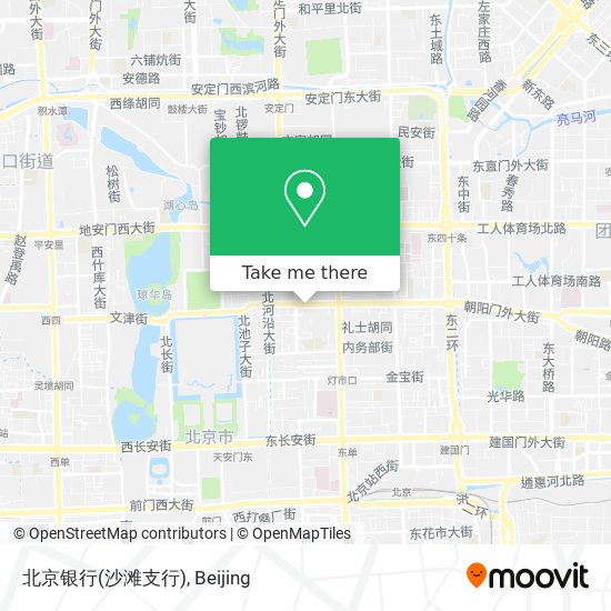 北京银行(沙滩支行) map