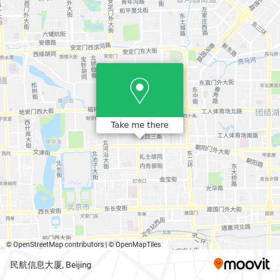 民航信息大厦 map